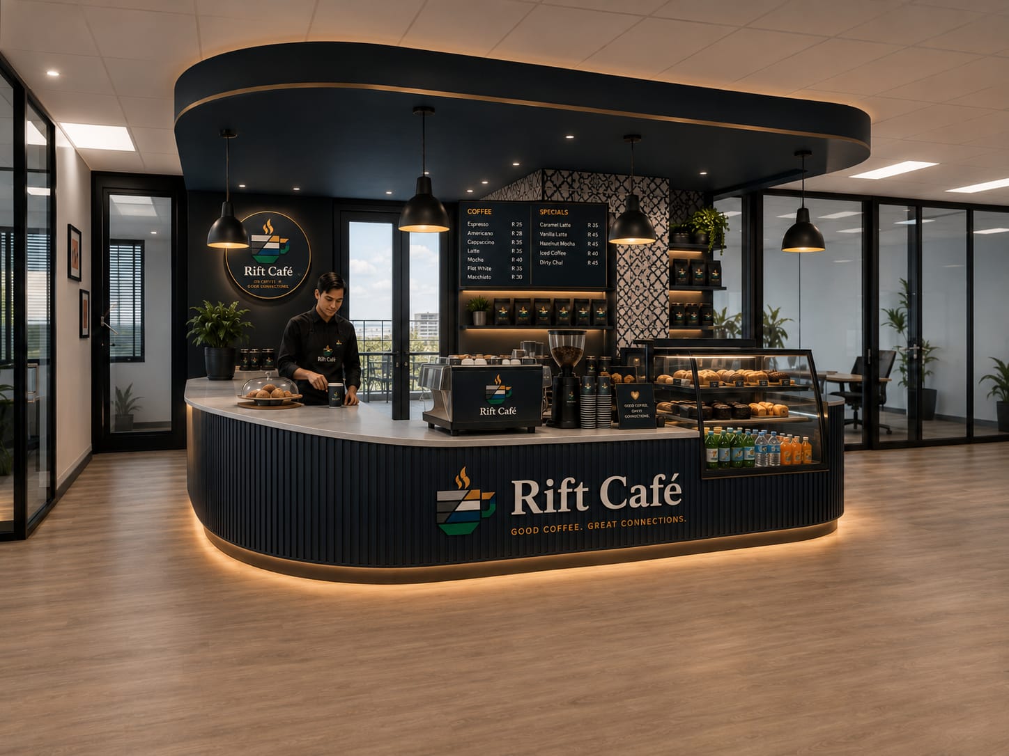 Rift Café barista bar
